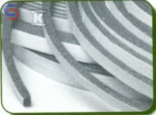 KRZYS-POL PES Uszczelka do kanału 10x4 100m USZC-2633