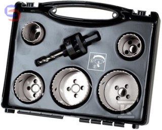 WOLFCRAFT Zestaw otwornic bimetalicznych 35-68 mm WF3764000