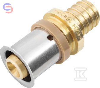 ZŁĄCZKA PRZEJŚCIOWA 18X2/16X2 PUSH KAN-therm