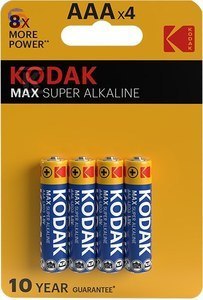 KODAK MAX K3A-4 Bateria alkaliczna LR3 AAA 4szt