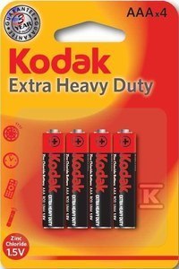KODAK Bateria Extra Heavy Duty R3 3A 4szt 0.034kg