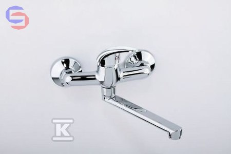 VALVEX ALBA Bateria kuchenna ścienna chrom 0.14x0.16x0.24m