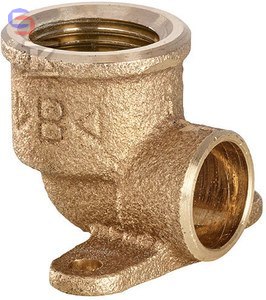 CONEX SERIA 4000 Kolano ścienne brąz 15x1/2" LWxGW