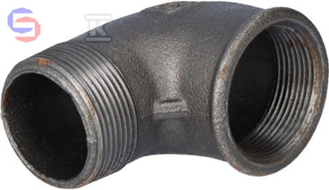 OPAL Kolano WZ 6/4" Czarne A4 NR7 NR92 92-8S 0.37kg