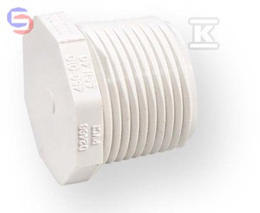NIBCO Korek z gwintem wkrętny GZ PVC-U 3/4" 29x28x29mm