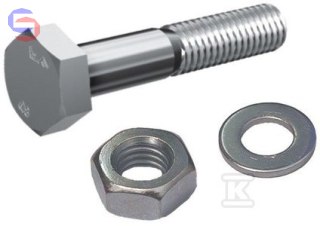 ONNLINE KPL 4szt Śrub M20x140 Stal 1,88kg