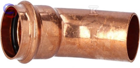 CONEX B PRESS Łuk jednokielichowy 45° 35mm CU