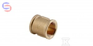 FERRO ONNLINE Mufa mosiężna 6/4" żółta M06Z