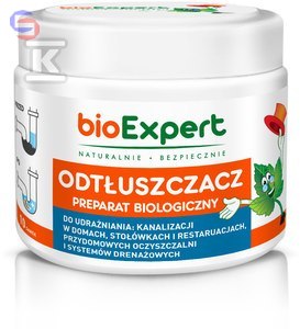 BIOEXPERT Odtłuszczacz biologiczny do kanalizacji 250g