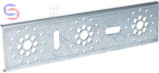 KAN-therm SCA ACCESSORIES Płytka montażowa podwójna 80x150mm stal