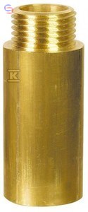 VALVEX Przedłużka 1/2" L35 mosiądz gwintowana