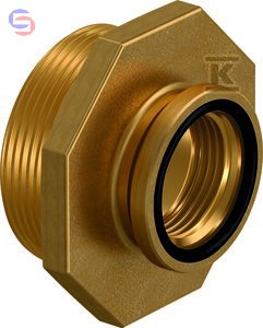 UPONOR Wipex Redukcja mosiężna PN6 GZ2"xGW1" 0,08x0,075x0,045m 0,41kg