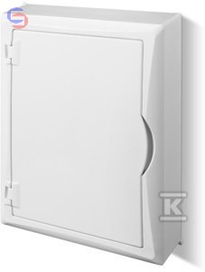 ONNLINE Rozdzielnica natynkowa 2x12 modułowa biała IP40 2505-10