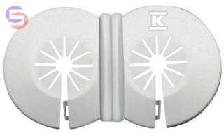 ONNLINE Rozeta podwójna uniwersalna 8-22 mm twarda