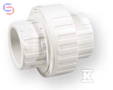 NIBCO Śrubunek KW/KW PVC-U 2" 0,46kg 118x109x109mm