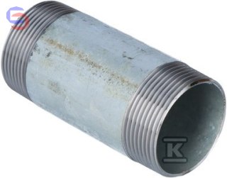 GELDBACH Sztucer ocynk gwint dwustronny 6/4" L=100mm stal