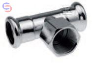 KAN-therm STEEL FITTINGS SPRINKLER Trójnik 35 Rp1/2" stal węglowa