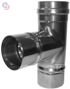 KRZYS-POL SJK Trójnik 90° DN80 Kondensacyjny 0.36kg