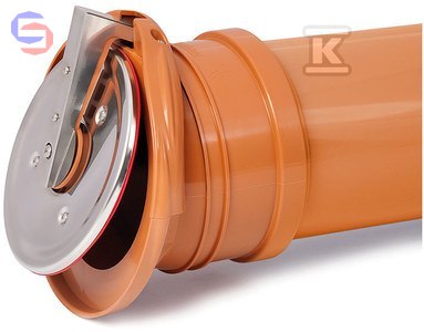 KARMAT Zasuwa burzowa 200 końcowa ZBK200 0.18x0.25x0.25m 1.16kg