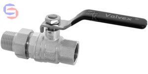 VALVEX TRYTON Zawór kulowy 3/4" GW/Śrub niklowany stal dźwignia