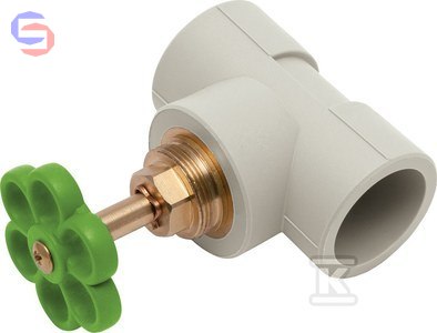 KAN-therm PP FITTINGS Zawór grzybkowy odcinający 32 mm PP-R