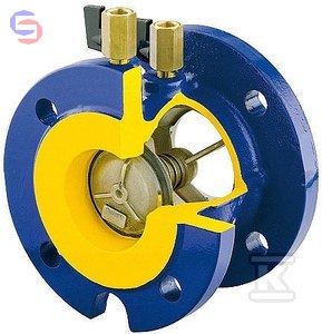 ZETKAMA 408 Zawór zwrotny grzybkowy DN150 25,5kg 320x285x226mm