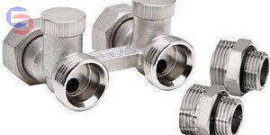 VALVEX FUSION 3 Zespół odcinający 1/2"x3/4" niklowany