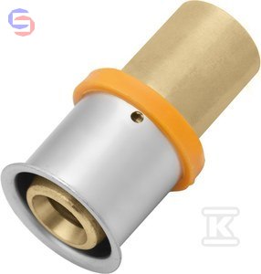 KAN-therm PRESS Złączka mosiężna 20x2/22 ultraPRESS