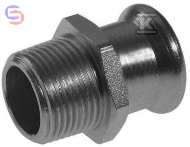 KAN-therm STEEL FITTINGS SPRINKLER Złączka GZ 54 R2" stal węglowa 0,35kg