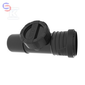 Wavin SITECH+ Czyszczak PP-HT 75 mm Czarny Sanitarny