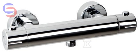 VALVEX ESTILL ROUND PLUS Bateria natryskowa termostatyczna chrom 0.07x0.16x0.40m