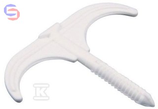 ONNLINE Hak podłogowy podwójny fi 35mm L=48mm