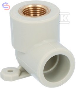 KAN-therm PP FITTINGS Kolano GW 25 1/2" Wieszakowe PP-R 57mm