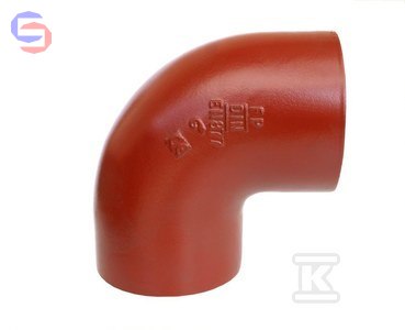 PREIS SML Kolano żeliwne bezkielichowe 80/88 mm