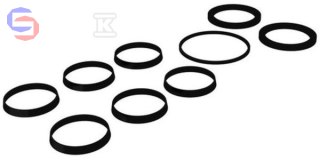 ONNLINE KPL Uszczelek do Syfonu Zlew Podwójny 40x74x99mm