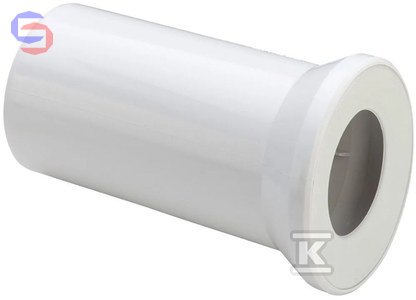 VIEGA Króciec przyłączeniowy WC 110x150 mm biały ALPEJSKI 0,24kg