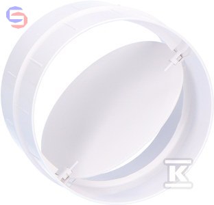 AWENTA Łącznik kanał okrągły z zaworem zwrotnym fi 100 KO100-22