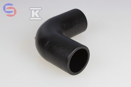 AGRU MULTI Łuk doczołowy 90° 90x5.4 SDR17 PE gaz/woda