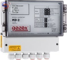 GAZEX MD-2 Moduł alarmowy 230V 2 wejścia 0.23x0.13x0.25m