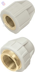 KAN-therm MUFA GW 75 Rp 2 1/2" PP FITTINGS