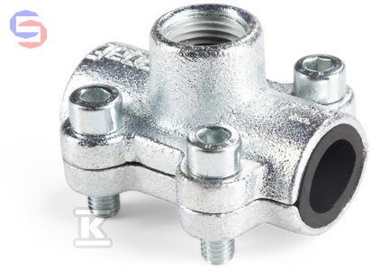 GEBO ANB 1/2"x1/2" Obejma montażowa stalowa 0,3kg