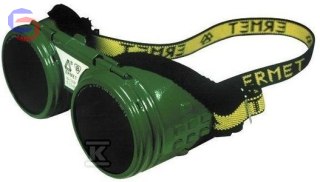 RYWAL RHC Okulary spawalnicze DIN5 z podniesioną klapką metalowe 0.06x0.08x0.15m