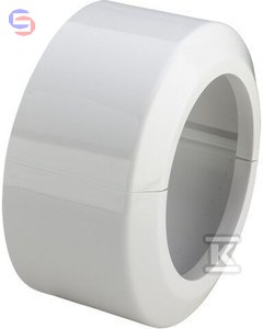 VIEGA Rozeta 2-częściowa do WC 110mm Biały Alpejski