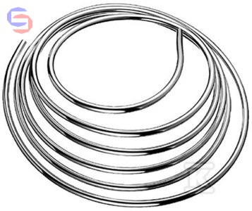 SCHELL Rurka miedziana FI10x5m chromowana w zwoju