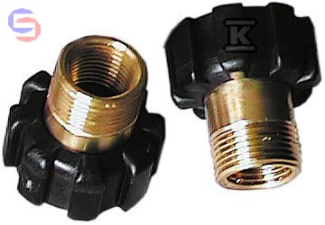 DAFI Śrubunek filtra GW 1/2" x GZ 3/4" 2 szt. komplet