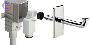 VIEGA Syfon podtynkowy V56331 5/4"x50/40 chromowany 0,74kg