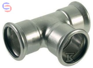 KAN-therm INOX FITTINGS SPRINKLER Trójnik 89x89x89 mm stal nierdzewna