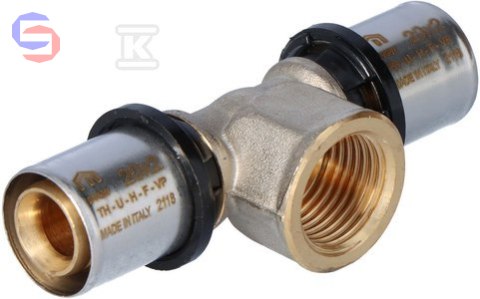 PURMO CLEVERFIT Trójnik odejście 20x1/2" GWx20 plastik