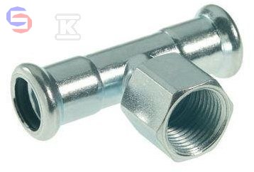 KAN-therm STEEL FITTINGS SPRINKLER Trójnik GW 28 Rp1" stal węglowa