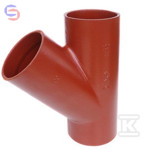 PREIS SML Trójnik żeliwny 100x100/45 mm 3.76kg